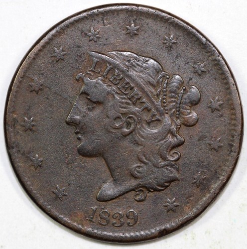 1839 testa di corona o - testa,