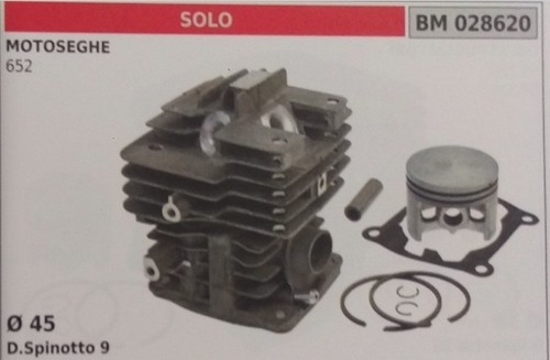 Cilindro pistone completo - e,