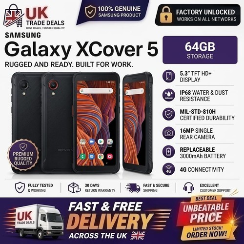 Samsung galaxy xcover 64gb - 5,