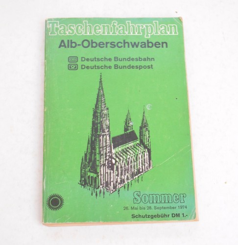 Railway pocket timetable - railway,