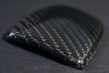 Mascherina carbonio cenere posteriore 8E0857961AG 45X CARBON barra OEM Audi A4 RS4 8E 8HE
