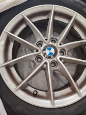 4 RUOTE X BMW SERIE 1 -  CERCHI 17" ORIGINALI + GOMME BRIDGESTONE 225/55/17