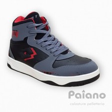Lotto 225202 pelle nero grigio