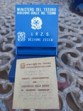 1 MONETA ARGENTO LIRE 500 COMMEMORATIVA DEL CENTENARIO  DELLA MORTE DI GARIBALDI