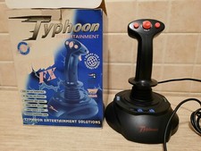 TYPHOON JOYSTICK CONTROLLER VINTAGE PER GIOCHI ARCADE OTTIMO STATO