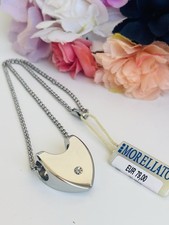 Collana Morellato Cuore Passante ♥️ Con castone E Diamantino