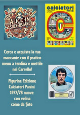 Panini calciatori 1977/78