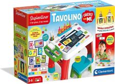 Clementoni- Sapientino-Tavolo Cresci con Me Evolutivo, Tavolino Multiattività Ba