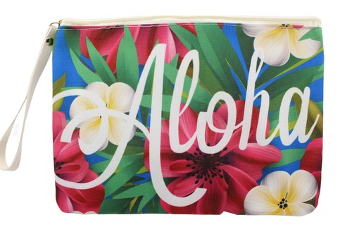 Borsa hawaiana pochette con