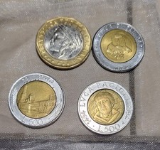 monete antiche di diverso valore