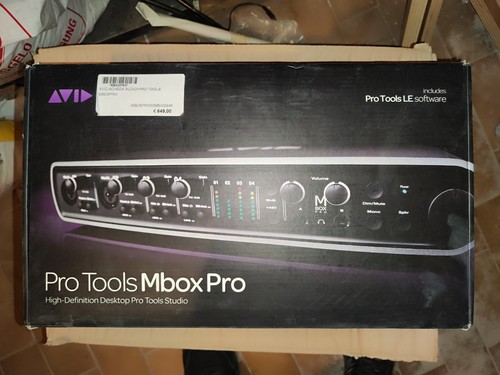 Avid pro tools mbox - mbox,