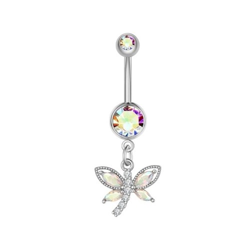 Piercing ombelico curvo - a,