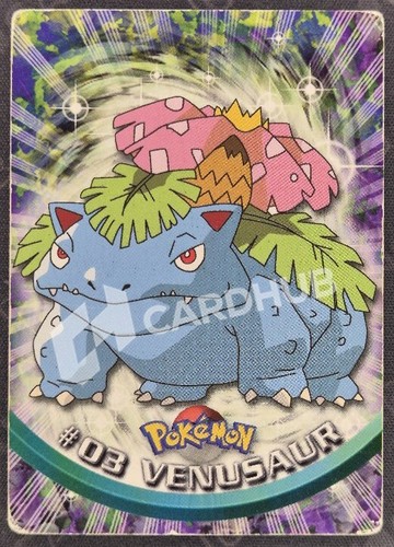 Carta pokemon topps venusaur - topps,