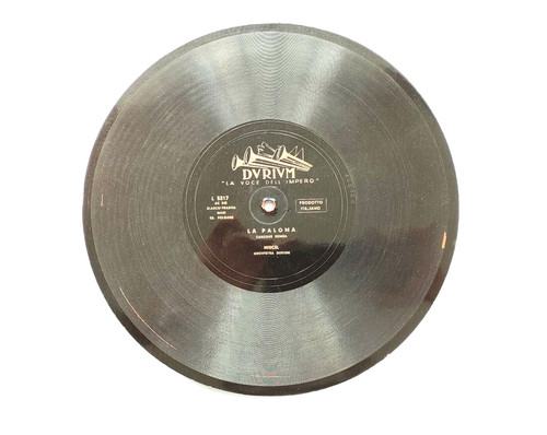 Disco vinile cartone durium - vinile,