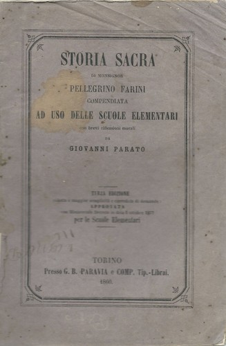 Farini storia sacra ad - -,