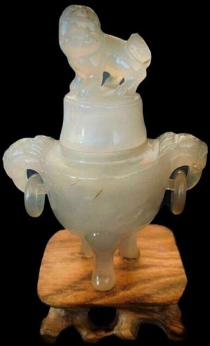 Vaso lavaspazzole urna agata - lavaspazzole,