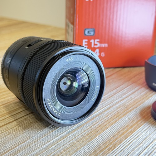 Sony 15mm g sel15f14g - 15mm,