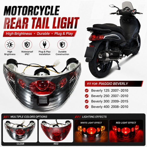 Fanale posteriore led adatto - a,