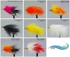 EVER FLY MOSCA STREAMER BUNNY SPECIALE TROTA SALMERINO ASPIO AMO 8 PEZZI 3-5-10 
