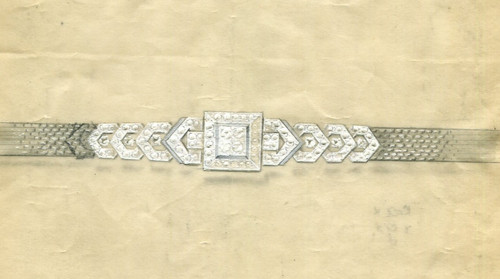 Bracciale con diamanti