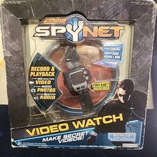 NUOVO Jakks Pacific Spy Net videocamera da polso smartwatch telecamera spia versione 2010