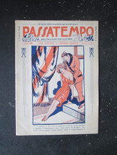 PASSATEMPO 26 1927 RIVISTA UMORISTICA ILLUSTRATA EDIZIONE NERBINI [Q73]
