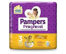 Pampers progressi taglia - progressi, 3