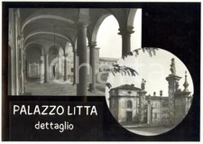 1970 ca ORIO LITTA (LO) Villa Litta Carini *Bozzetto per cartolina 30x21 cm