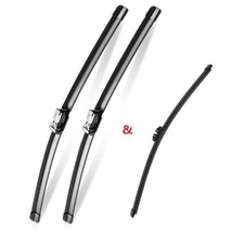 Set of 3 Front & Rear Wiper
