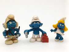 PUFFI PEYO - LOTTO 3 PEZZI  - ANNI '80/90