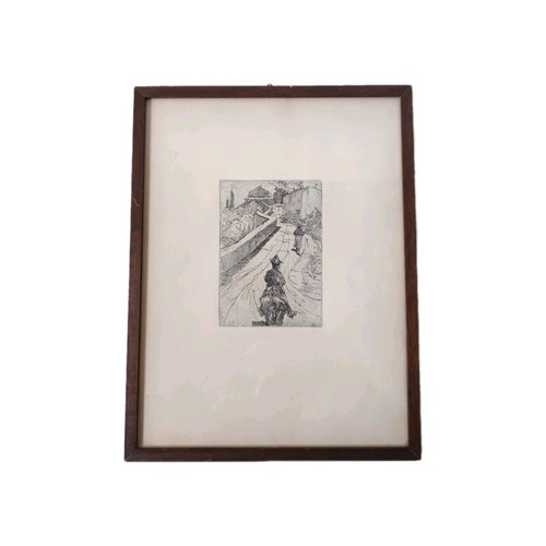 Etching acquaforte giovanni - acquaforte,