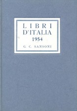 LIBRI D'ITALIA 1954  A177