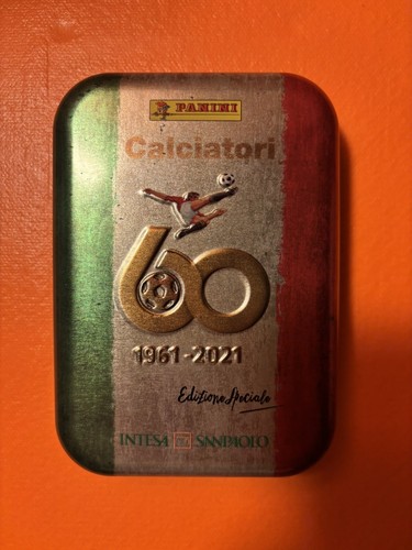 Tin box calciatori panini - tin,