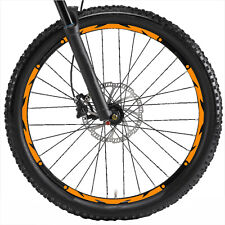 L007 Adesivi cerchi ruote mtb bici mountain bike corsa strisce completo x2 ruote