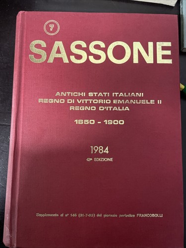 Catalogo sassone 1984 - catalogo,