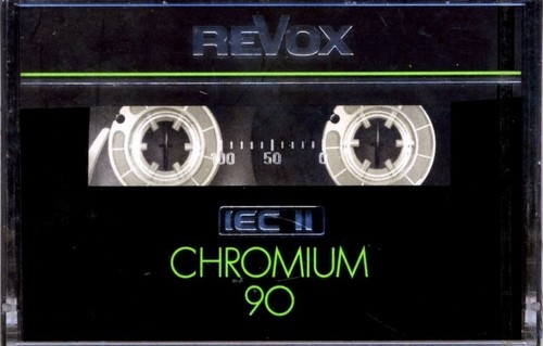Rare revox chromium blank - rare,