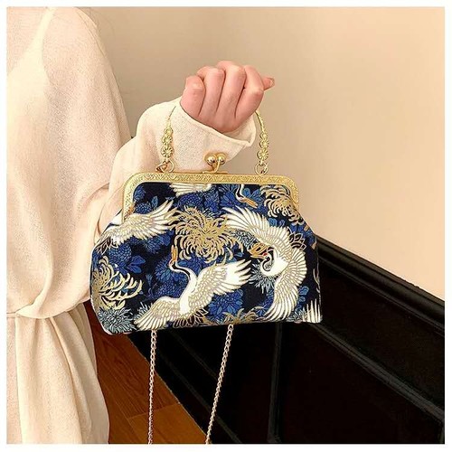 Pochette sera broccato - in,