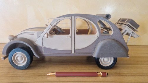Modellino citroen 2cv - modellino,