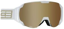Maschera da Sci Salice 619 OTG WHITE - GOLD/TECH POLARFLEX cat. - Unisex