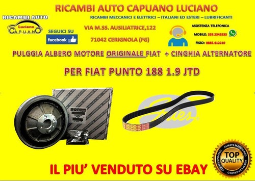 Puleggia albero motore - puleggia,