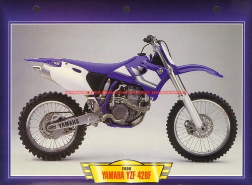 Yamaha yzf 426 - yzf426f, 2000