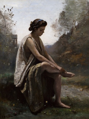 Camille corot l - corot:, "l'euridice