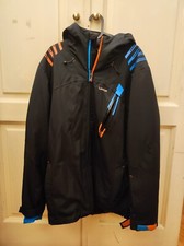 Giacca sci uomo - Wedze  Decathlon Taglia L - Nero celeste arancio