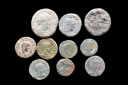 Lotto monete romane in - monete,