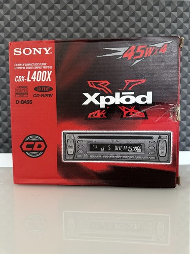 Sony cdx l400x autoradio - sony, cdx-l400x