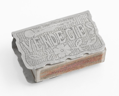 Ww1 aluminium trench art - trench, /