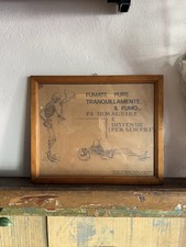 Manifesto antitabacco vintage anni ’70 Associazione Ricerca Tumori Cesena 33x27