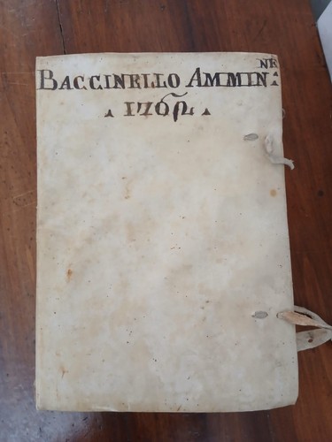 Registro contabile manoscritto - registro, contabile/manoscritto