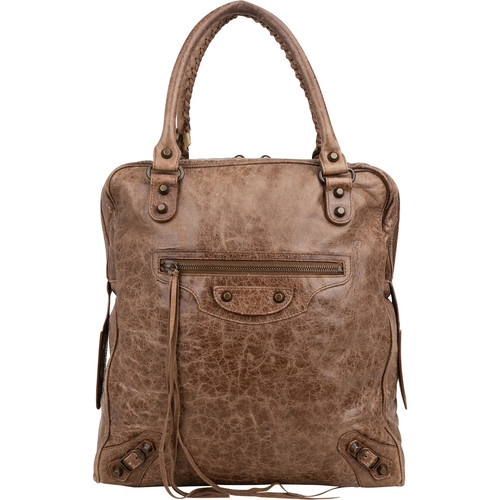 Borsa mano balenciaga brown - balenciaga,