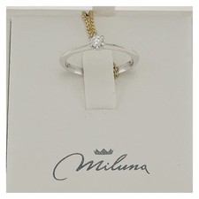 Anello solitario miluna - anello,
